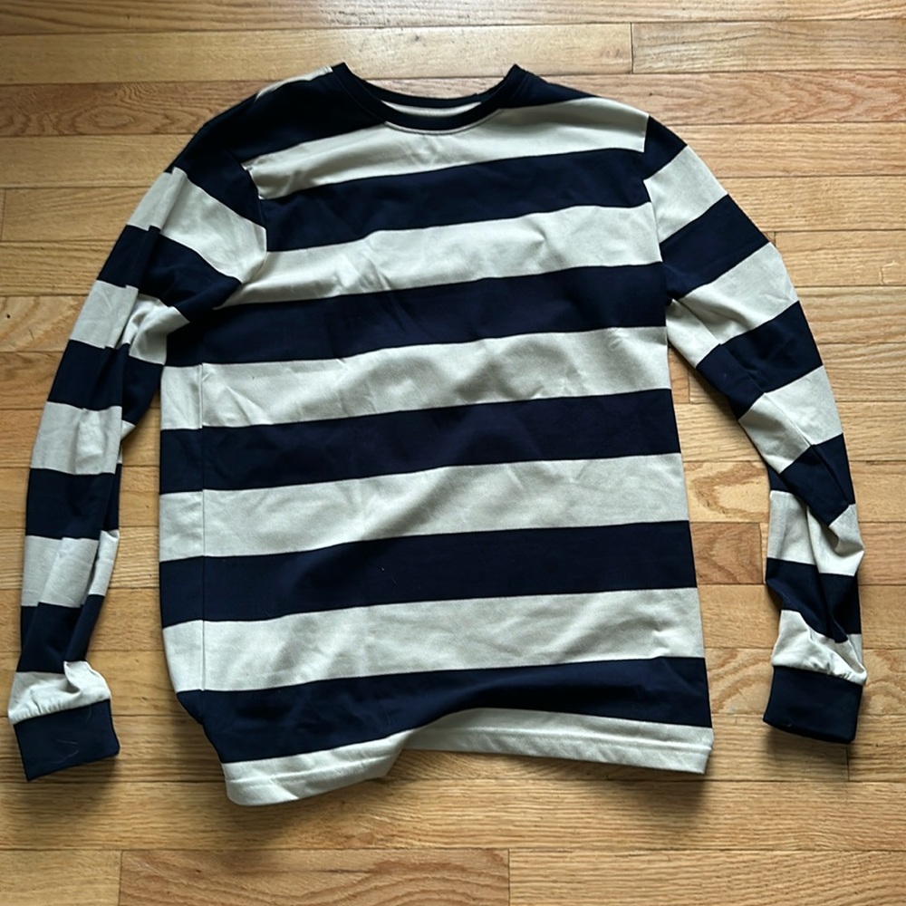 striped long sleeve shirt